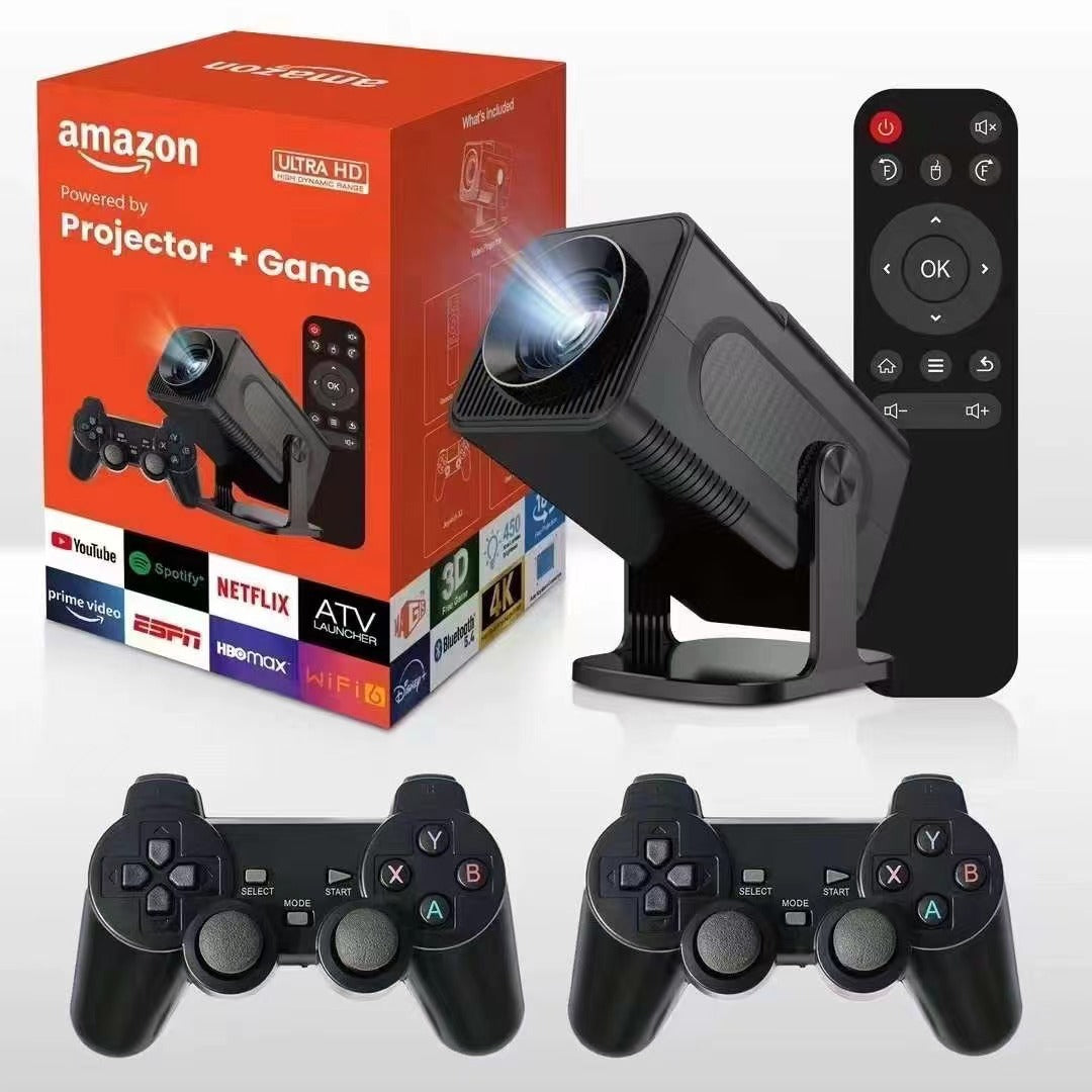 Proyector Gamer – Consola Integrada y Cine Portátil