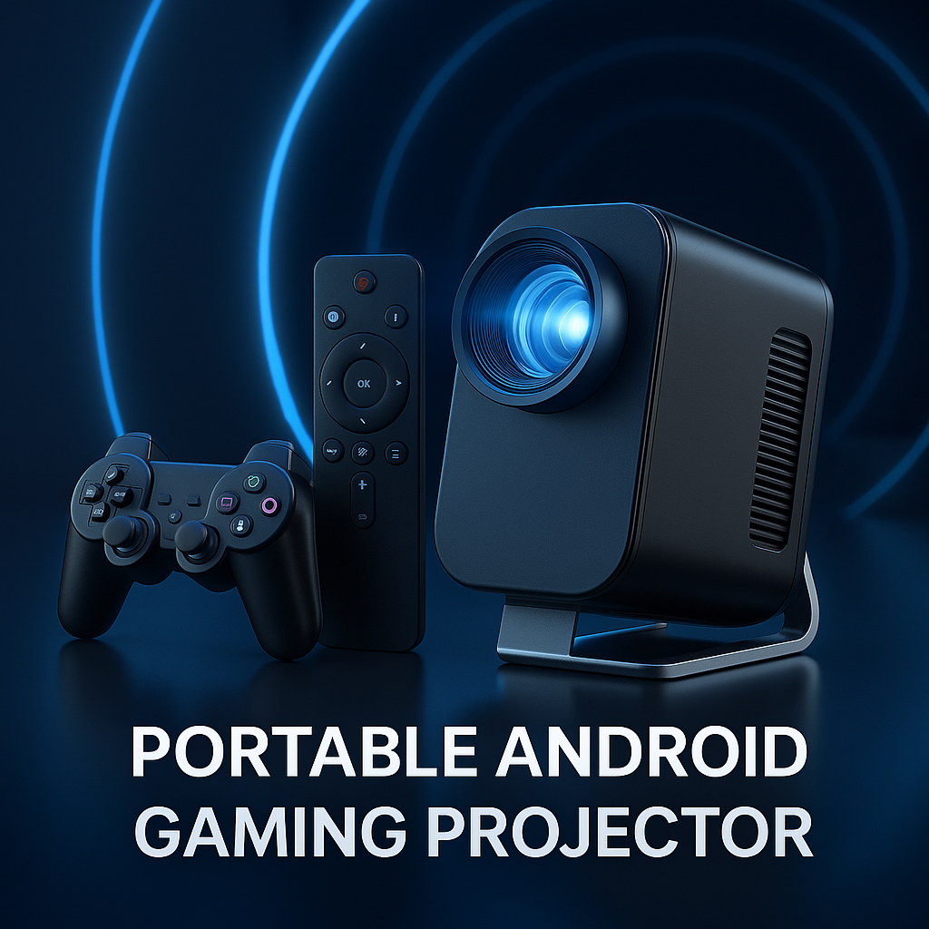 Proyector Gamer – Consola Integrada y Cine Portátil