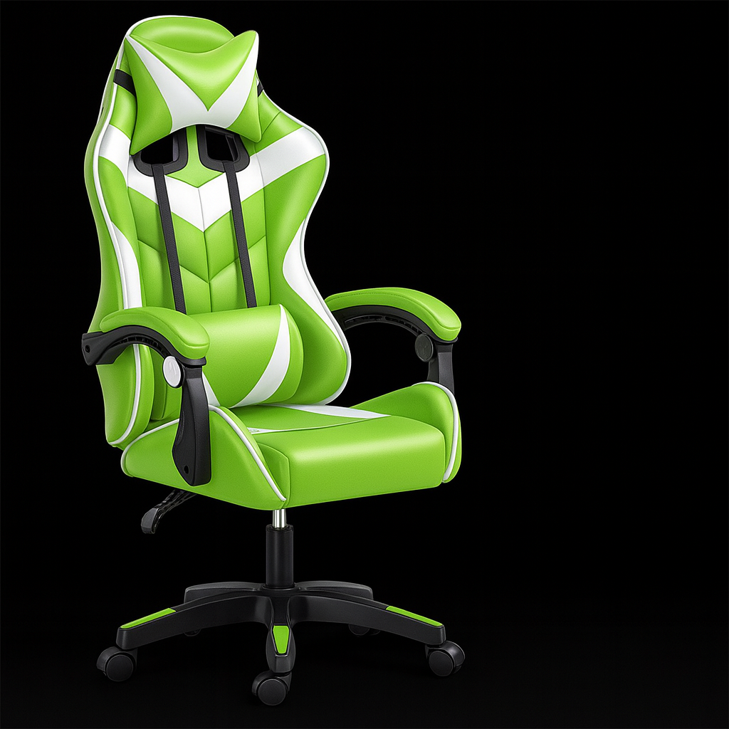 ValorisNova™ ErgoPro — Silla Gamer Premium con Reposapiés