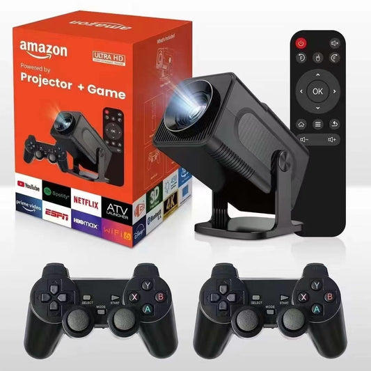 Proyector Gamer – Consola Integrada y Cine Portátil